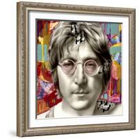 John Lennon: Imagine-Shen-Framed Art Print