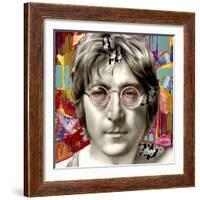 John Lennon: Imagine-Shen-Framed Art Print