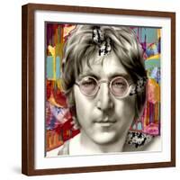 John Lennon: Imagine-Shen-Framed Art Print