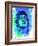 John Lennon Wayercolor-Nelly Glenn-Framed Art Print