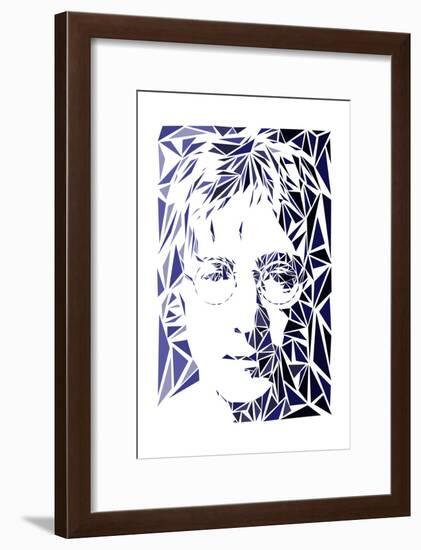 John Lennon-Cristian Mielu-Framed Art Print