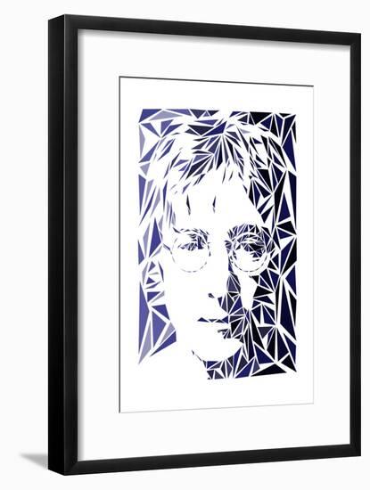 John Lennon-Cristian Mielu-Framed Art Print