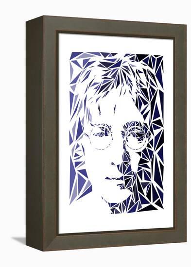 John Lennon-Cristian Mielu-Framed Stretched Canvas