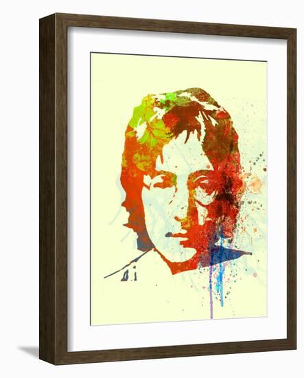 John Lennon-Nelly Glenn-Framed Art Print