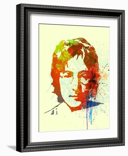 John Lennon-Nelly Glenn-Framed Art Print