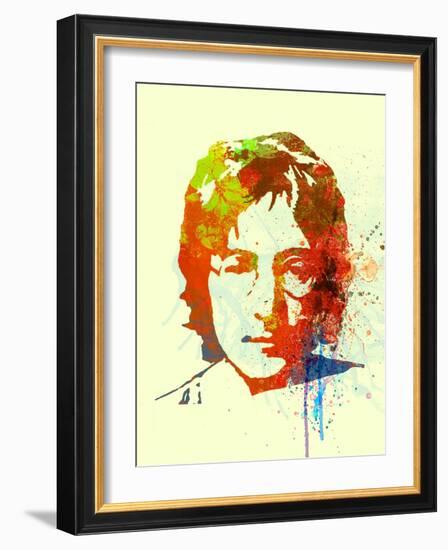 John Lennon-Nelly Glenn-Framed Art Print