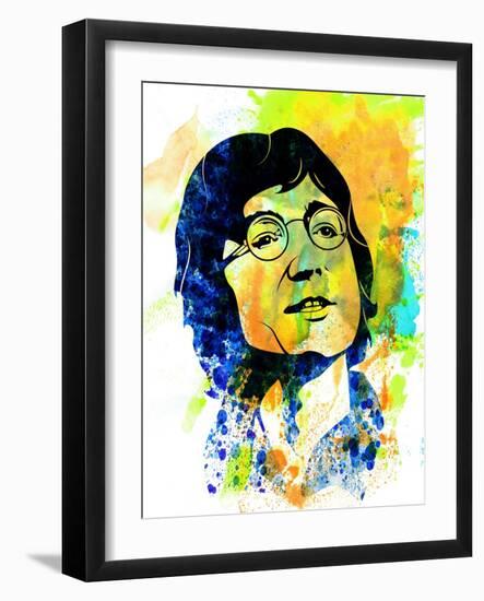 John Lennon-Nelly Glenn-Framed Art Print