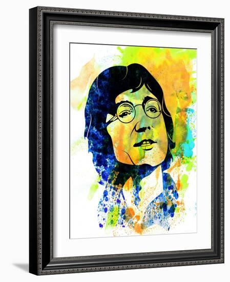 John Lennon-Nelly Glenn-Framed Art Print