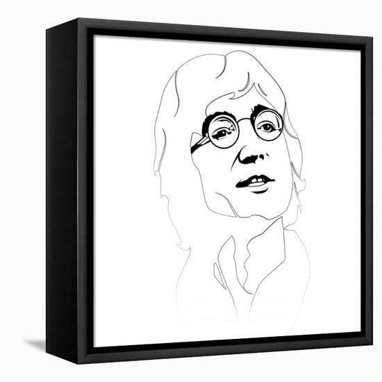 John Lennon-Logan Huxley-Framed Stretched Canvas