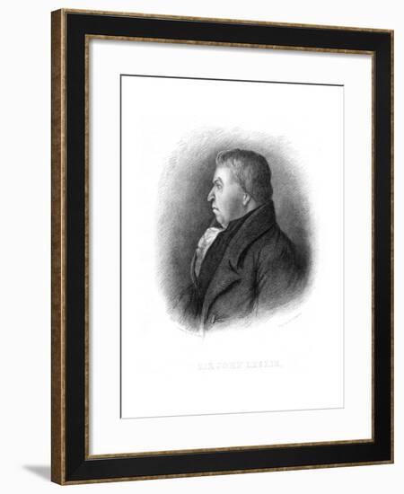 John Leslie, Scottish Natural Philosopher and Physicist, 19th Century-Benjamin William Crombie-Framed Giclee Print