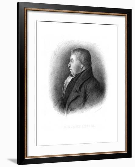 John Leslie, Scottish Natural Philosopher and Physicist, 19th Century-Benjamin William Crombie-Framed Giclee Print