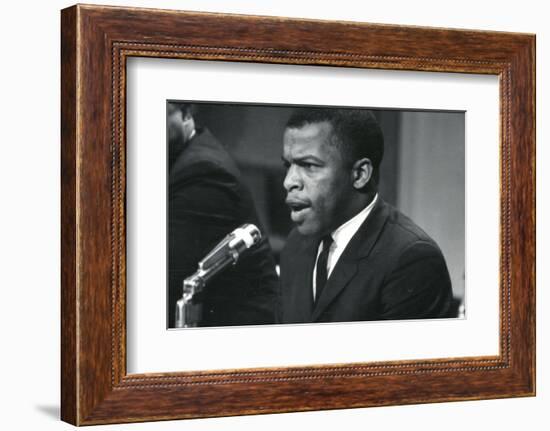 John Lewis at meeting of American Society of Newspaper Editors, Washington, DC-Marion S. Trikosko-Framed Photographic Print