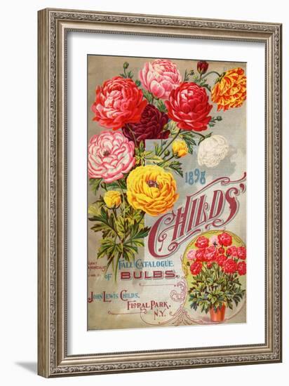 John Lewis Child's 1898 Fall Catalogue: Bulbs-null-Framed Art Print