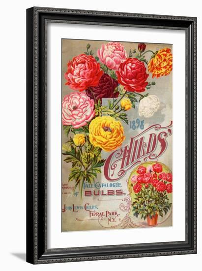 John Lewis Child's 1898 Fall Catalogue: Bulbs-null-Framed Art Print