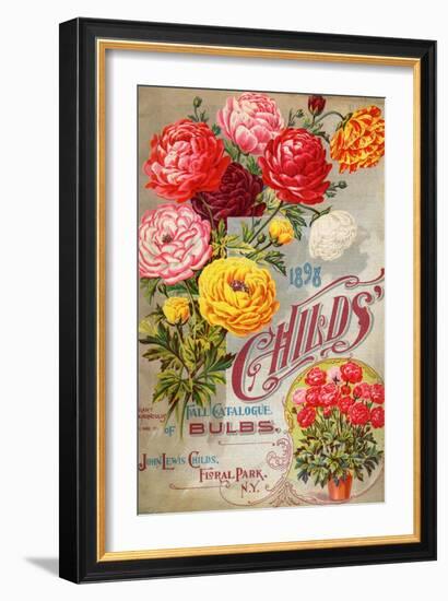 John Lewis Child's 1898 Fall Catalogue: Bulbs-null-Framed Art Print