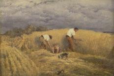 The Woodcutters, 1876 (Oil on Canvas)-John Linnell-Giclee Print