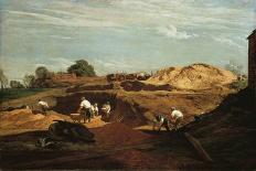 Kensington Gravel Pits-John Linnell-Giclee Print
