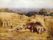 The Sheep Drive, 1863 (Oil on Canvas)-John Linnell-Framed Giclee Print