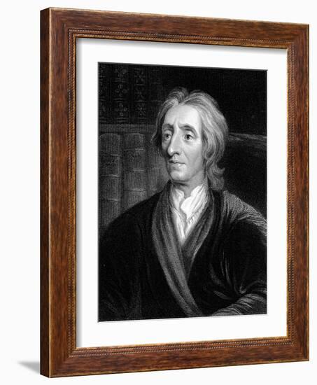 John Locke, English Philosopher, C1680-1704-Godfrey Kneller-Framed Giclee Print