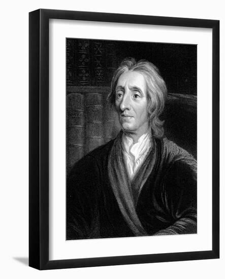 John Locke, English Philosopher, C1680-1704-Godfrey Kneller-Framed Giclee Print