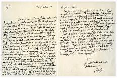 Letter from John Locke to Hans Sloane, 2nd December 1699-John Locke-Giclee Print