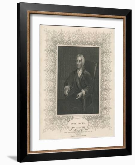 John Locke-Godfrey Kneller-Framed Giclee Print