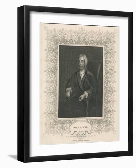 John Locke-Godfrey Kneller-Framed Giclee Print