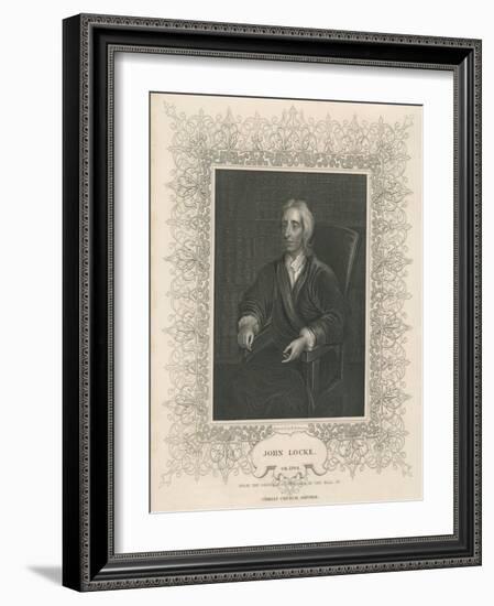 John Locke-Godfrey Kneller-Framed Giclee Print