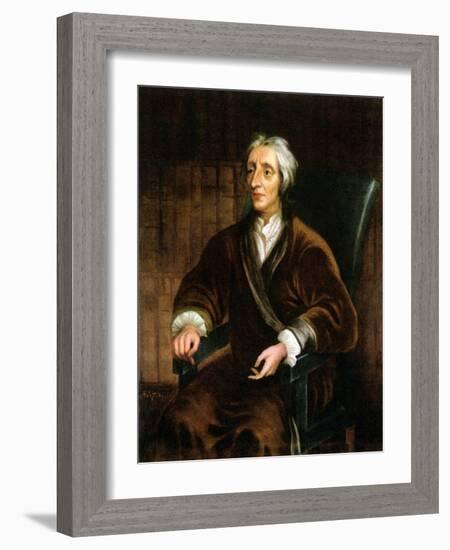 John Locke-Godfrey Kneller-Framed Giclee Print