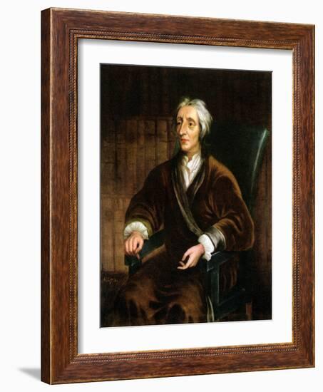 John Locke-Godfrey Kneller-Framed Giclee Print