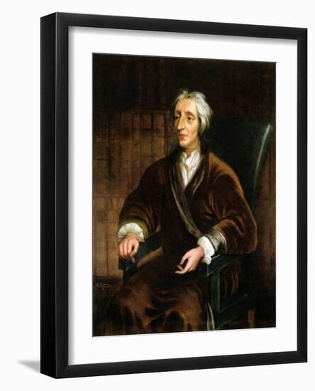 John Locke-Godfrey Kneller-Framed Giclee Print