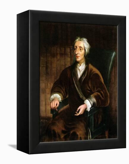 John Locke-Godfrey Kneller-Framed Premier Image Canvas