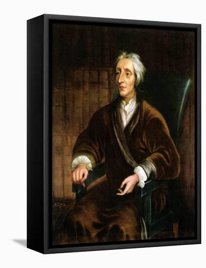 John Locke-Godfrey Kneller-Framed Premier Image Canvas