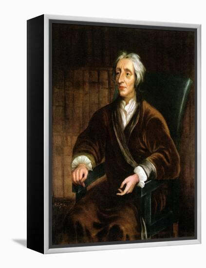 John Locke-Godfrey Kneller-Framed Premier Image Canvas