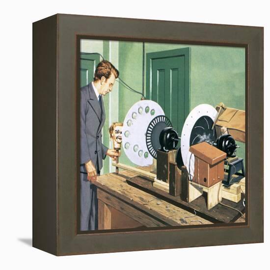 John Logie Baird, Pioneer of Television-John Keay-Framed Premier Image Canvas