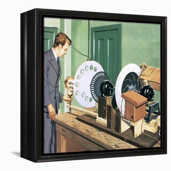 John Logie Baird, Pioneer of Television-John Keay-Framed Premier Image Canvas