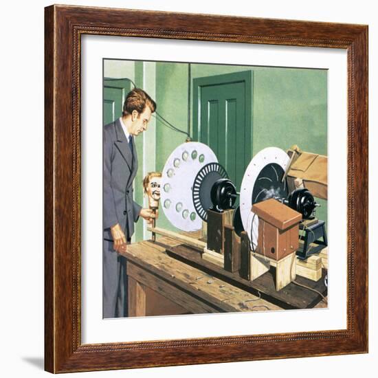 John Logie Baird, Pioneer of Television-John Keay-Framed Giclee Print