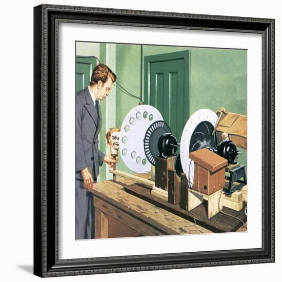 John Logie Baird, Pioneer of Television-John Keay-Framed Giclee Print