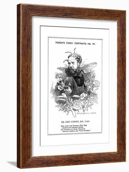 John Lubbock, First Baron Avebury, English Banker, Archaeologist, Naturalist and Politician, 1882-Edward Linley Sambourne-Framed Giclee Print