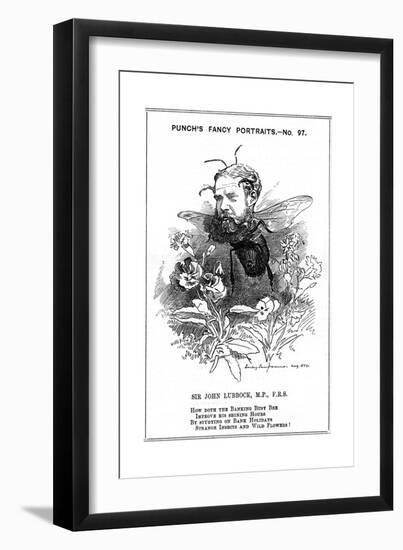 John Lubbock, First Baron Avebury, English Banker, Archaeologist, Naturalist and Politician, 1882-Edward Linley Sambourne-Framed Giclee Print