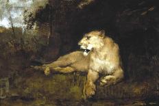 On the Alert - Lioness and Cubs, C1878-1910-John Macallan Swan-Giclee Print
