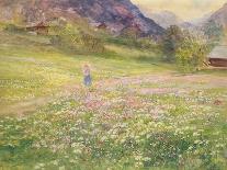 Alpin Meadow-John MacWhirter-Framed Giclee Print