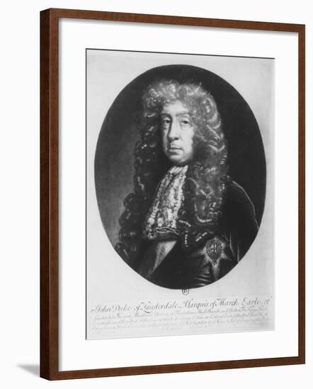 John Maitland, Duke of Lauderdale, Marquis of March-null-Framed Giclee Print