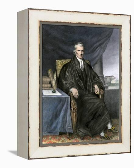 John Marshall, Chief Justice of the United States-null-Framed Premier Image Canvas