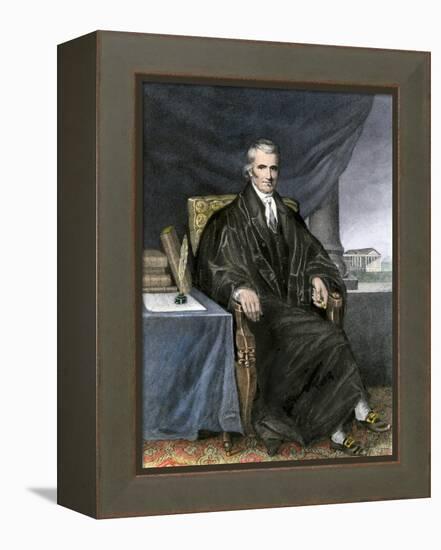 John Marshall, Chief Justice of the United States-null-Framed Premier Image Canvas