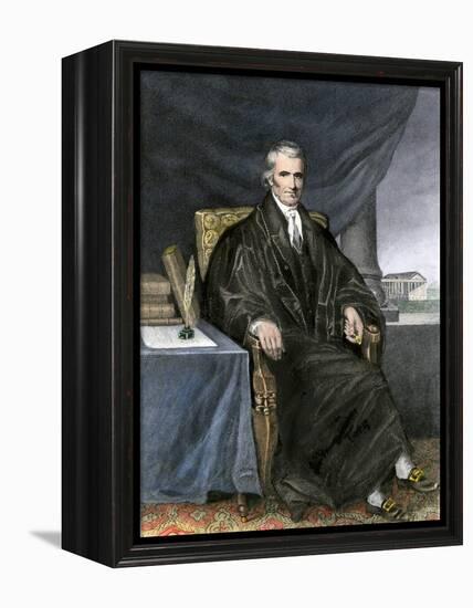 John Marshall, Chief Justice of the United States-null-Framed Premier Image Canvas