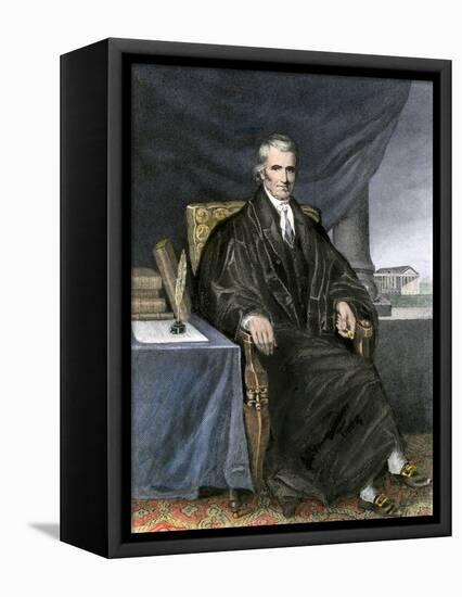 John Marshall, Chief Justice of the United States-null-Framed Premier Image Canvas
