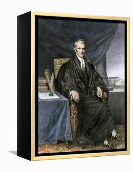 John Marshall, Chief Justice of the United States-null-Framed Premier Image Canvas