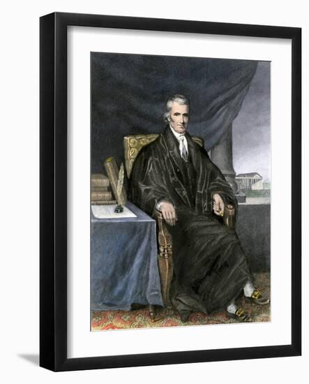 John Marshall, Chief Justice of the United States-null-Framed Giclee Print