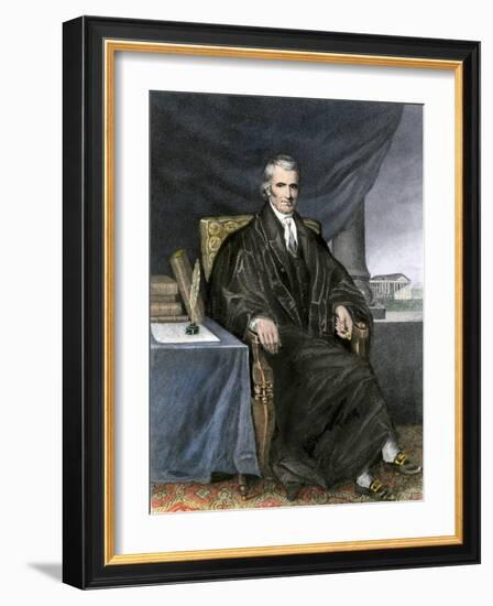 John Marshall, Chief Justice of the United States-null-Framed Giclee Print